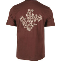 Katxi Klothing camiseta manga corta hombre BASA ARANA RED BROWN vista trasera