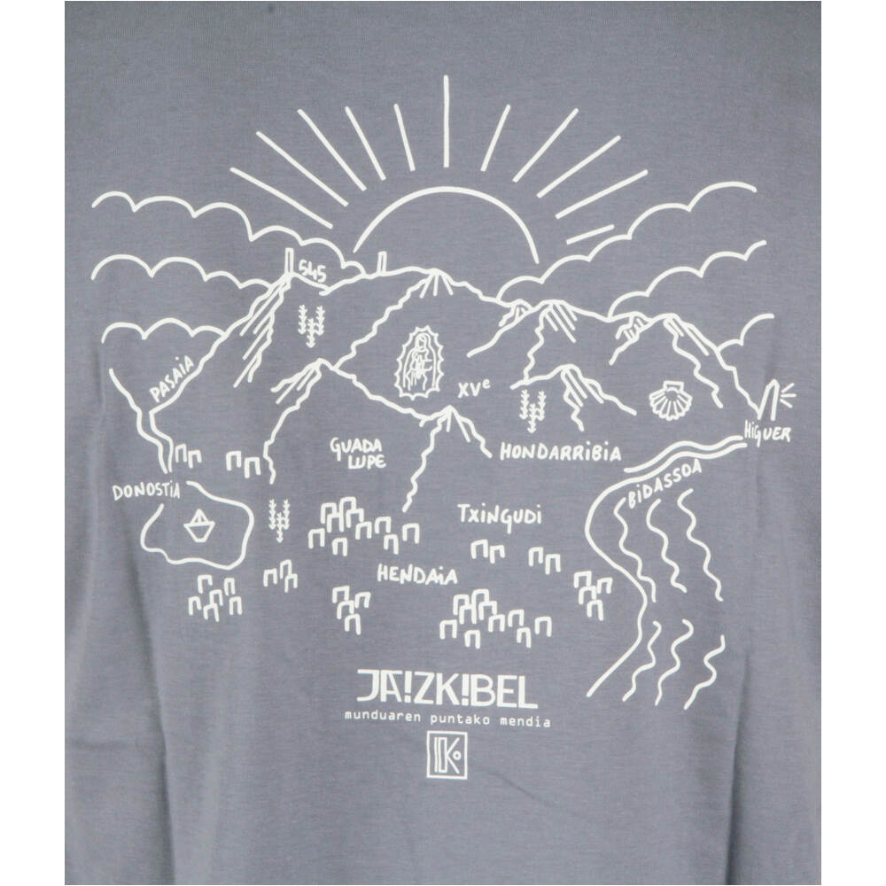 Katxi Klothing camiseta manga corta hombre TEE SHIRT JAIZKIBEL vista detalle