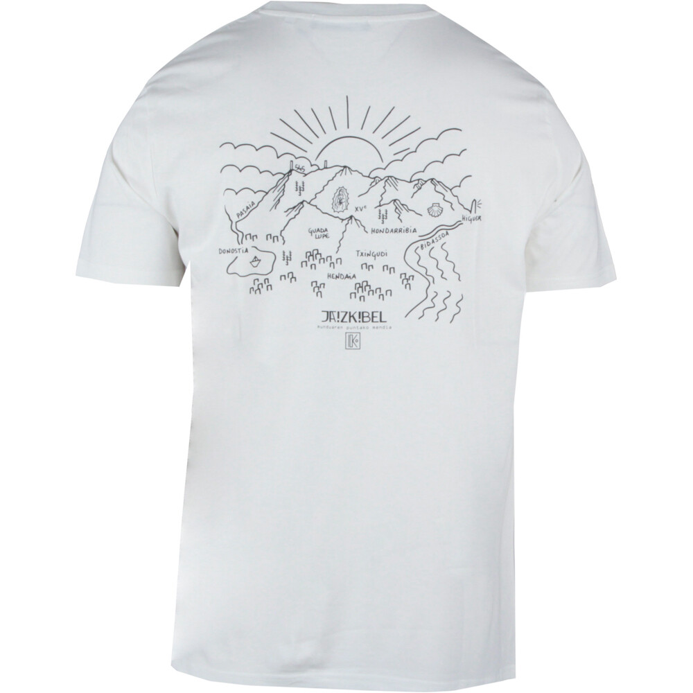 Katxi Klothing camiseta manga corta hombre TEE SHIRT JAIZKIBEL vista trasera