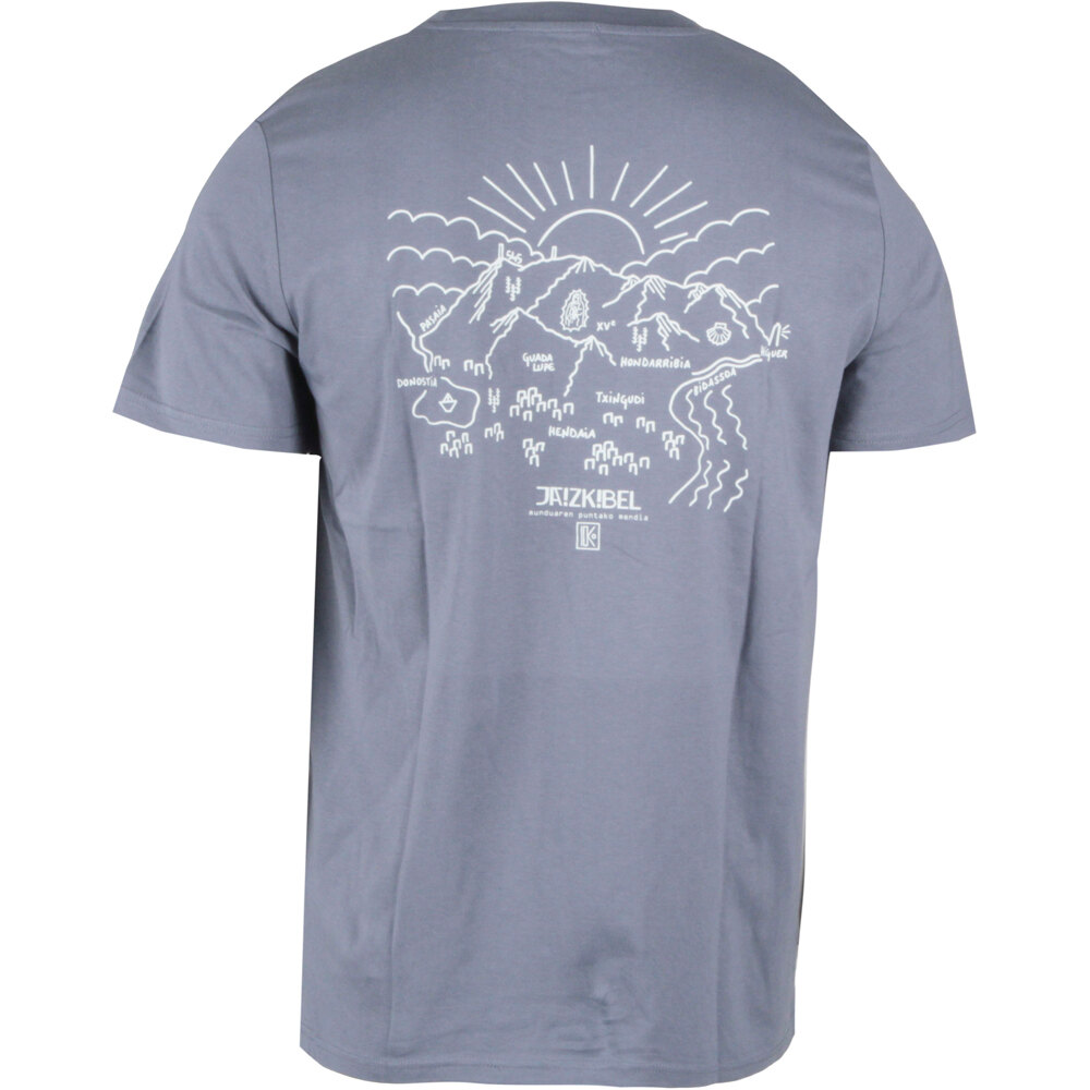 Katxi Klothing camiseta manga corta hombre TEE SHIRT JAIZKIBEL vista trasera