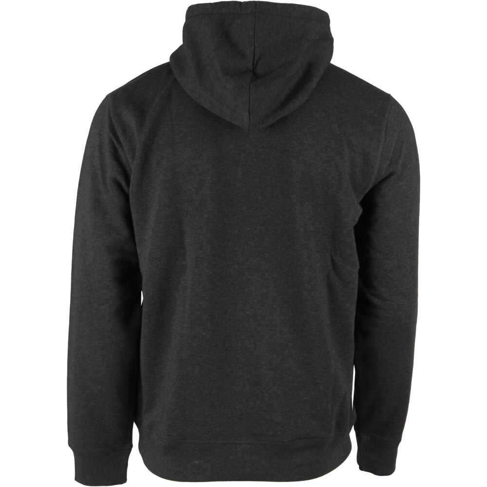 Katxi Klothing sudadera hombre HOODIE GERNIKA GRIS CHINE vista trasera