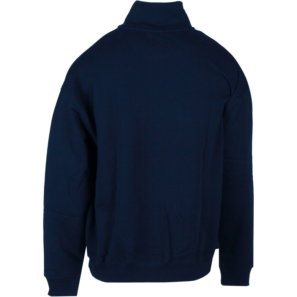 Katxi Klothing sudadera hombre SWEAT HALF ZIP BASIK vista trasera