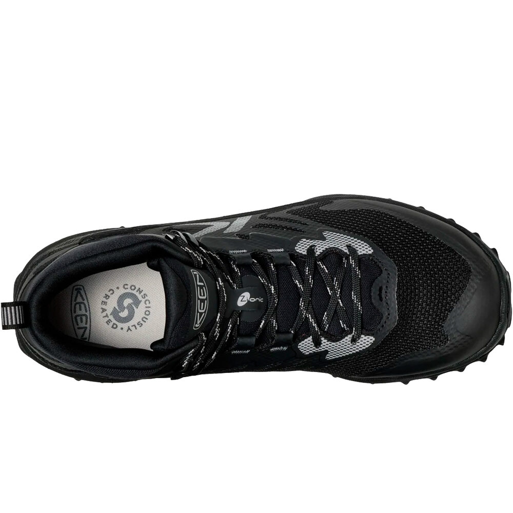 Keen bota trekking hombre ZIONIC NXT MID WP vista superior