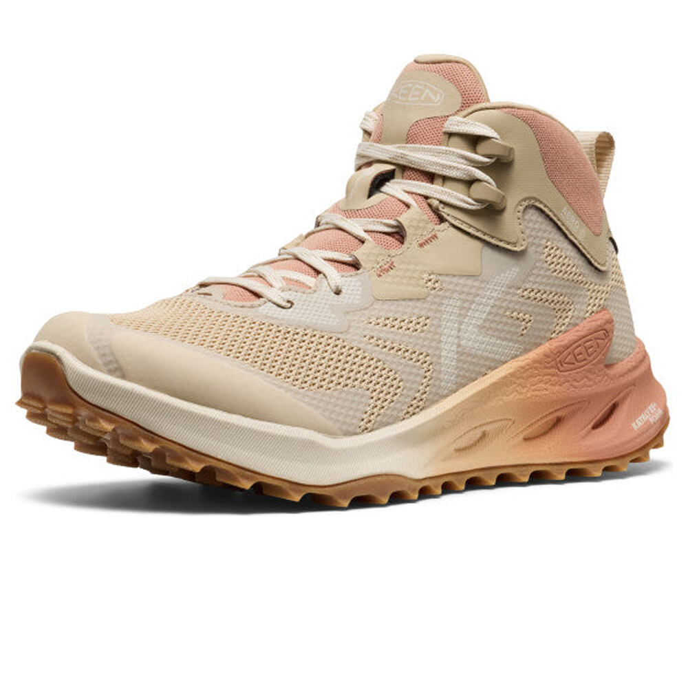 Keen bota trekking mujer ZIONIC NXT MID WP lateral interior