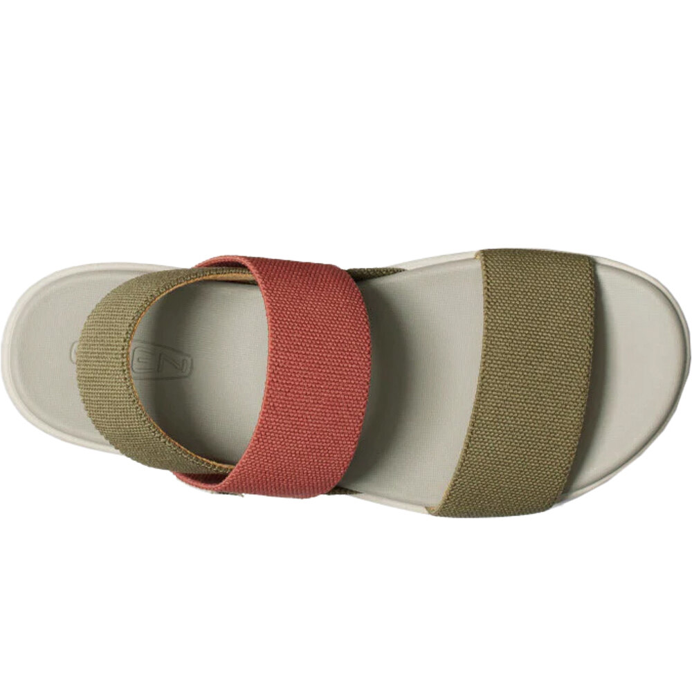 Keen sandalias trekking mujer ELLE BACKSTRAP vista superior