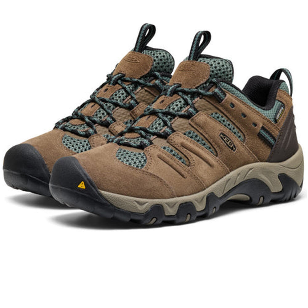 Keen zapatilla trekking mujer HEADOUT WP W lateral interior