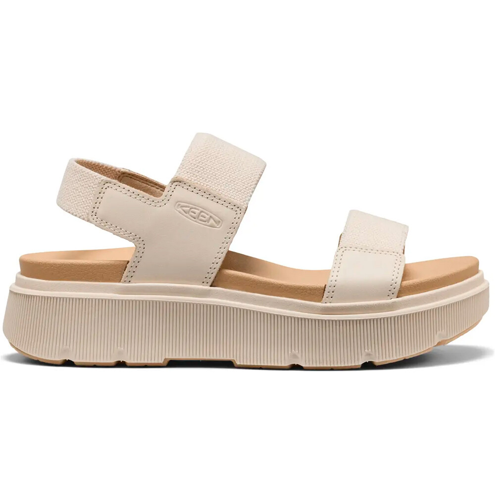 Keen zueco mujer ELLE MILA BACKSTRAP lateral exterior