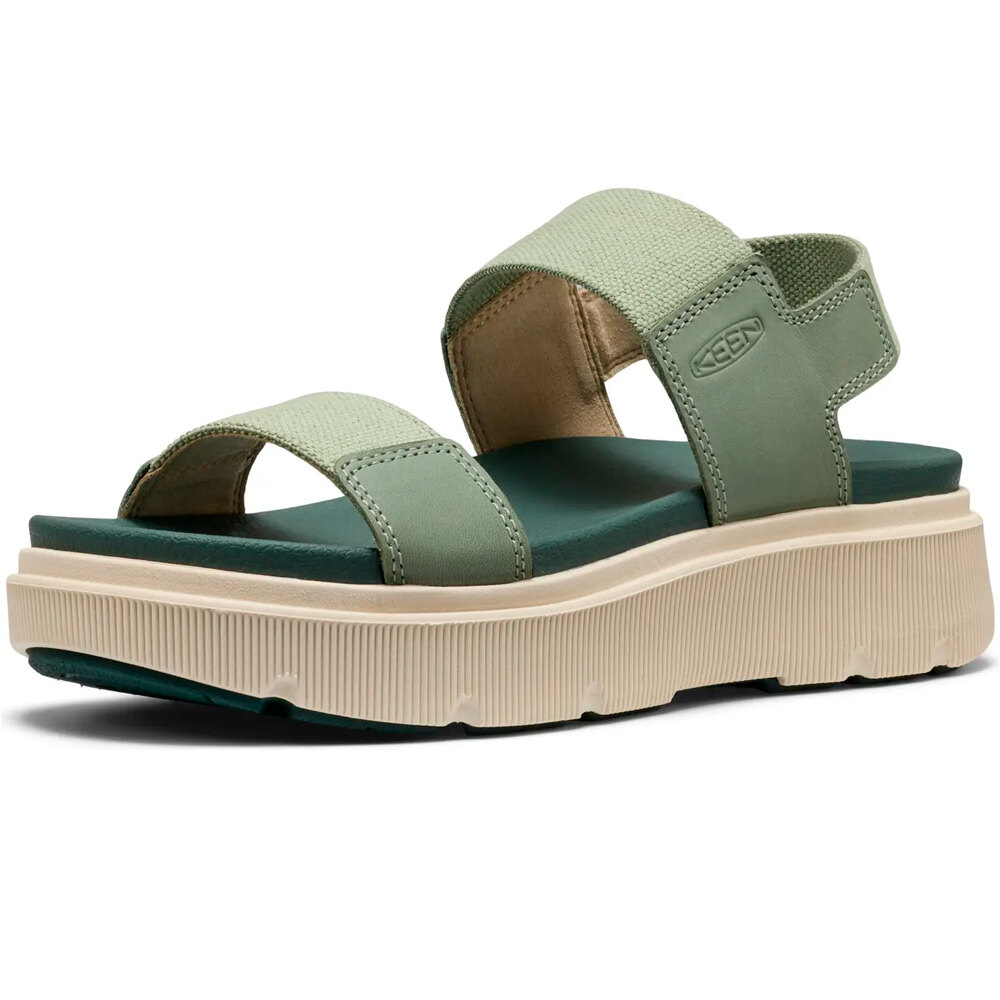 Keen zueco mujer ELLE MILA BACKSTRAP lateral interior