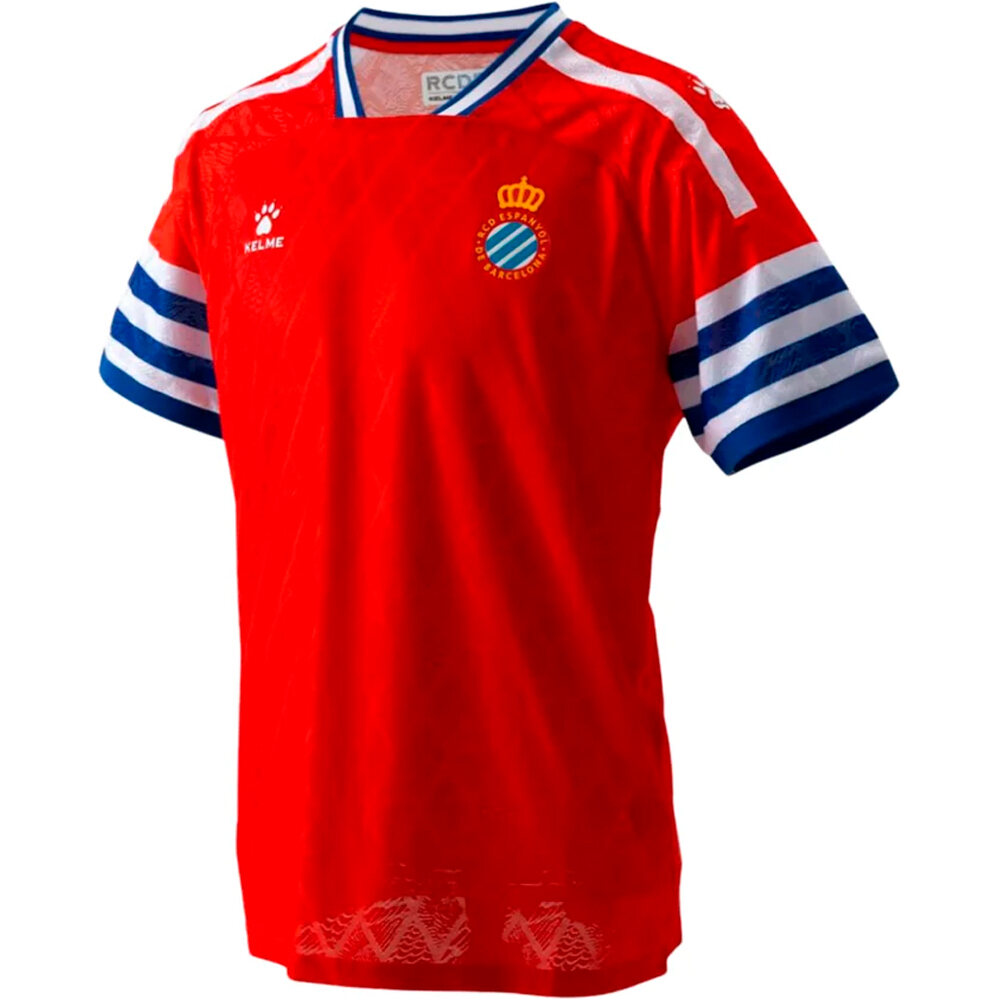Kelme camiseta de fútbol oficiales ESPAOL 27 AW JSY RO vista detalle