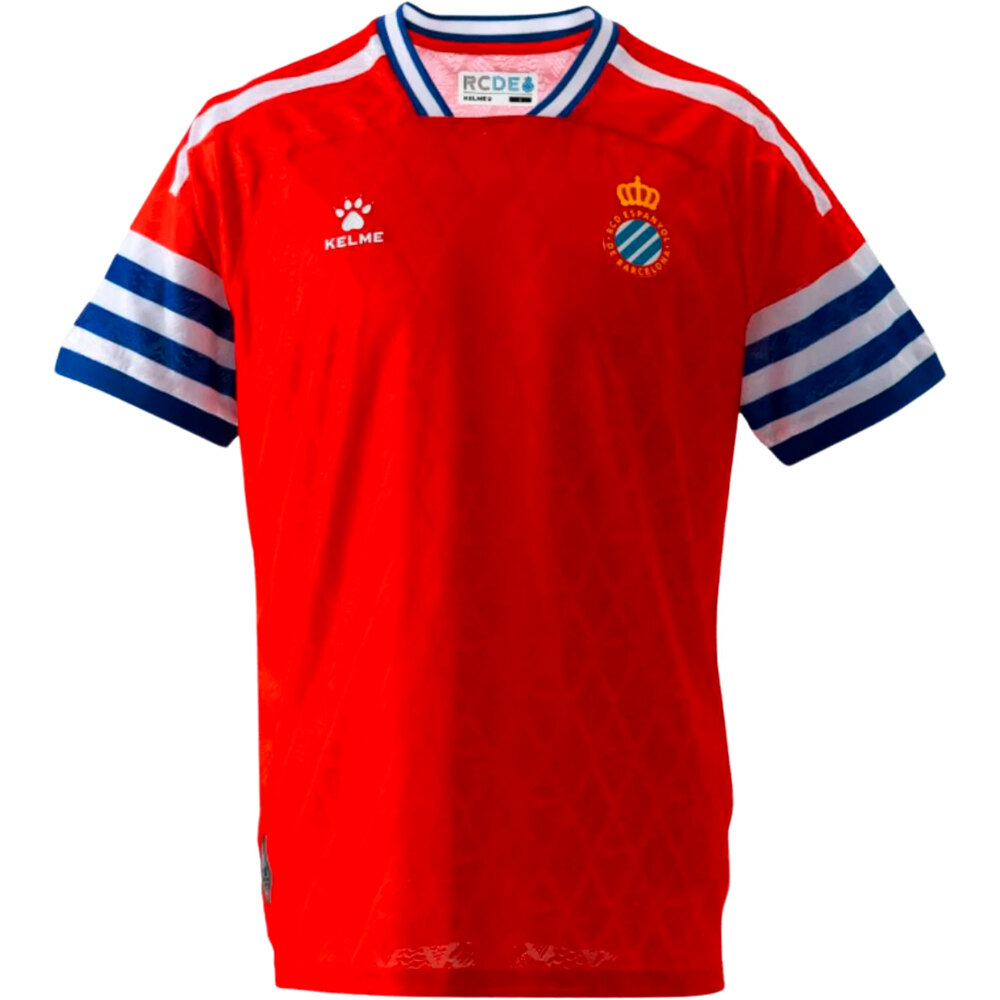 Kelme camiseta de fútbol oficiales ESPAOL 27 AW JSY RO vista frontal