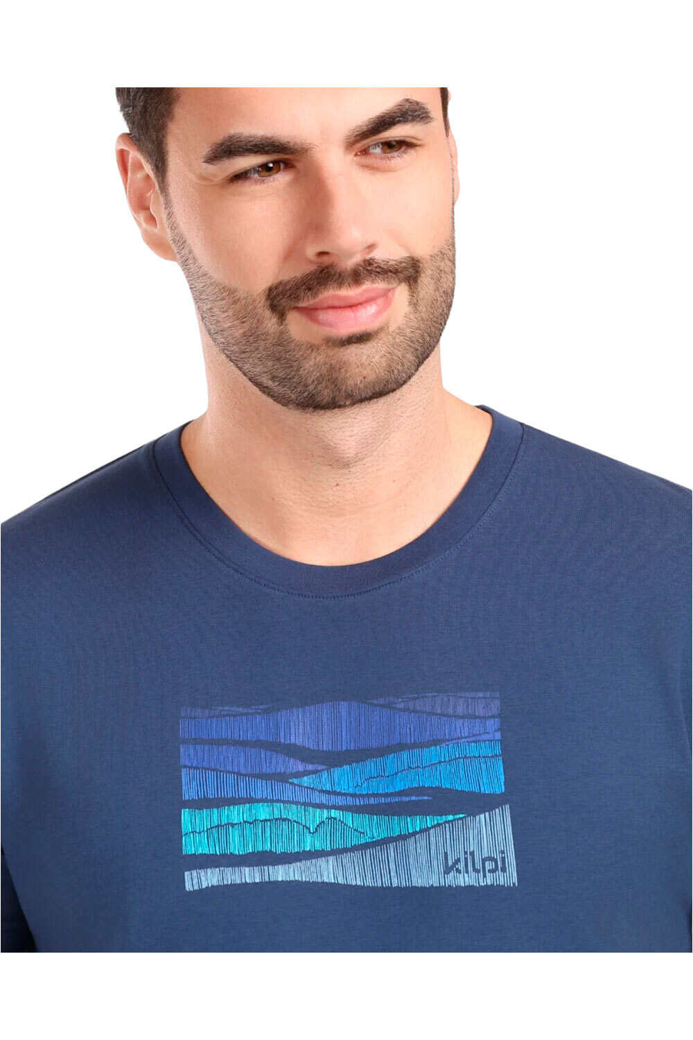 Kilpi camiseta montaña manga corta hombre SPACER-M vista detalle