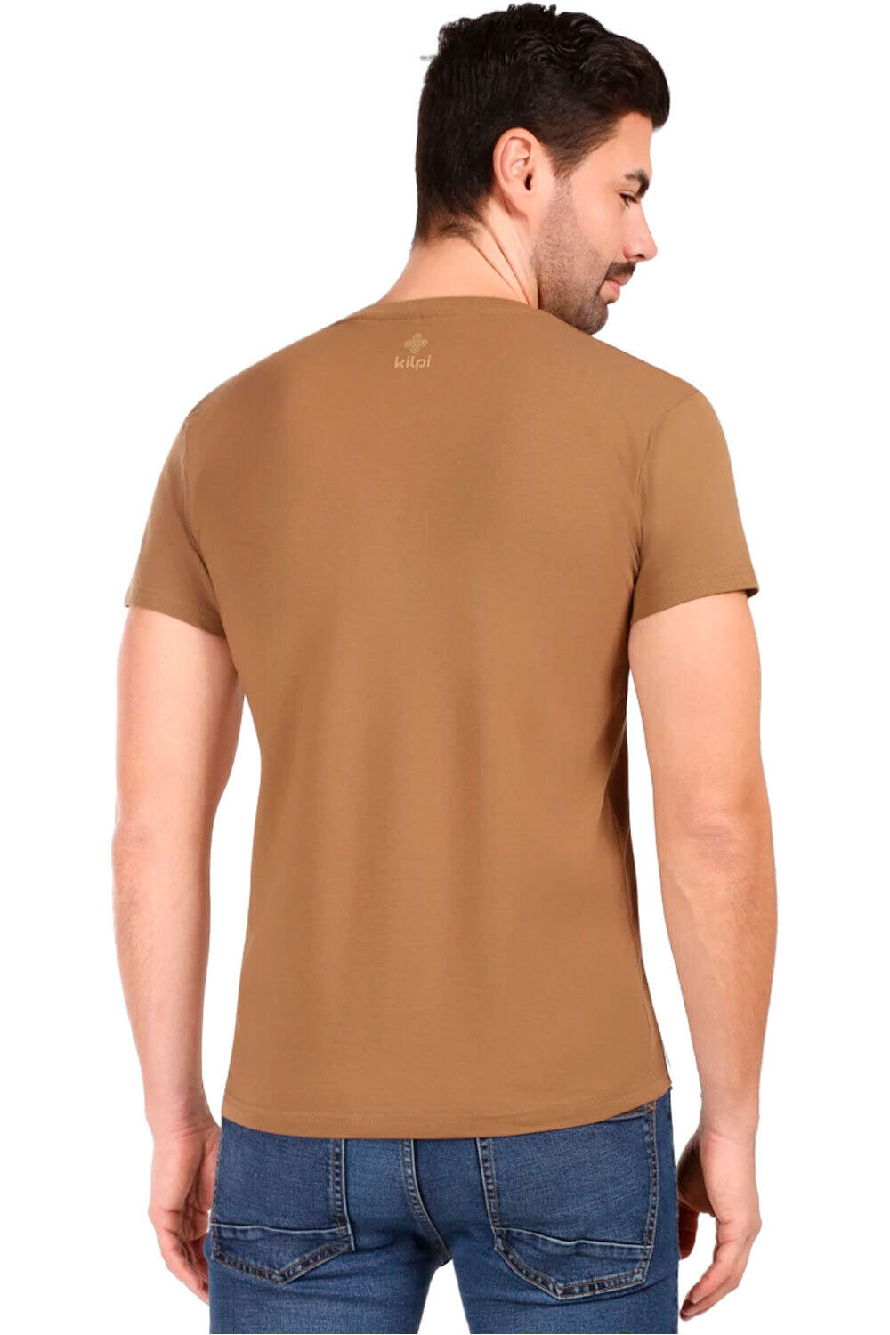 Kilpi camiseta montaña manga corta hombre SPACER-M vista trasera