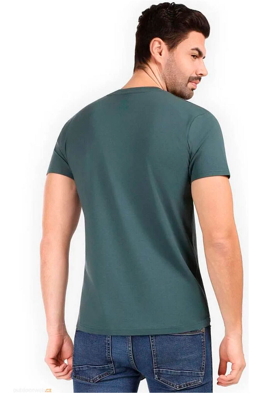 Kilpi camiseta montaña manga corta hombre SPACER-M vista trasera