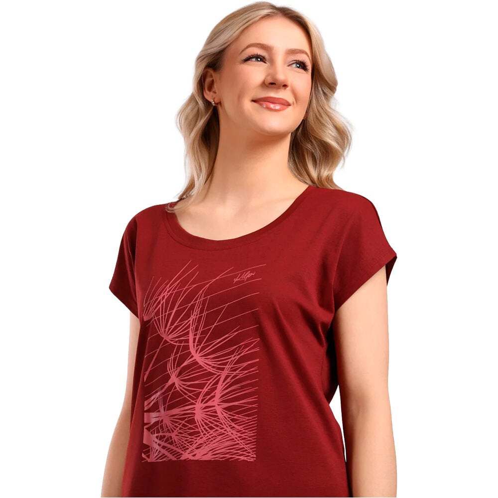 Kilpi camiseta montaña manga corta mujer ARONY-W vista detalle