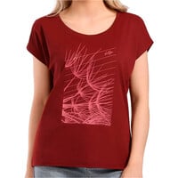Kilpi camiseta montaña manga corta mujer ARONY-W vista frontal