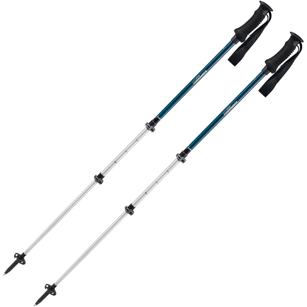 Komperdell bastón travesía montaña PAR-Trekmaster Powerlock vista frontal