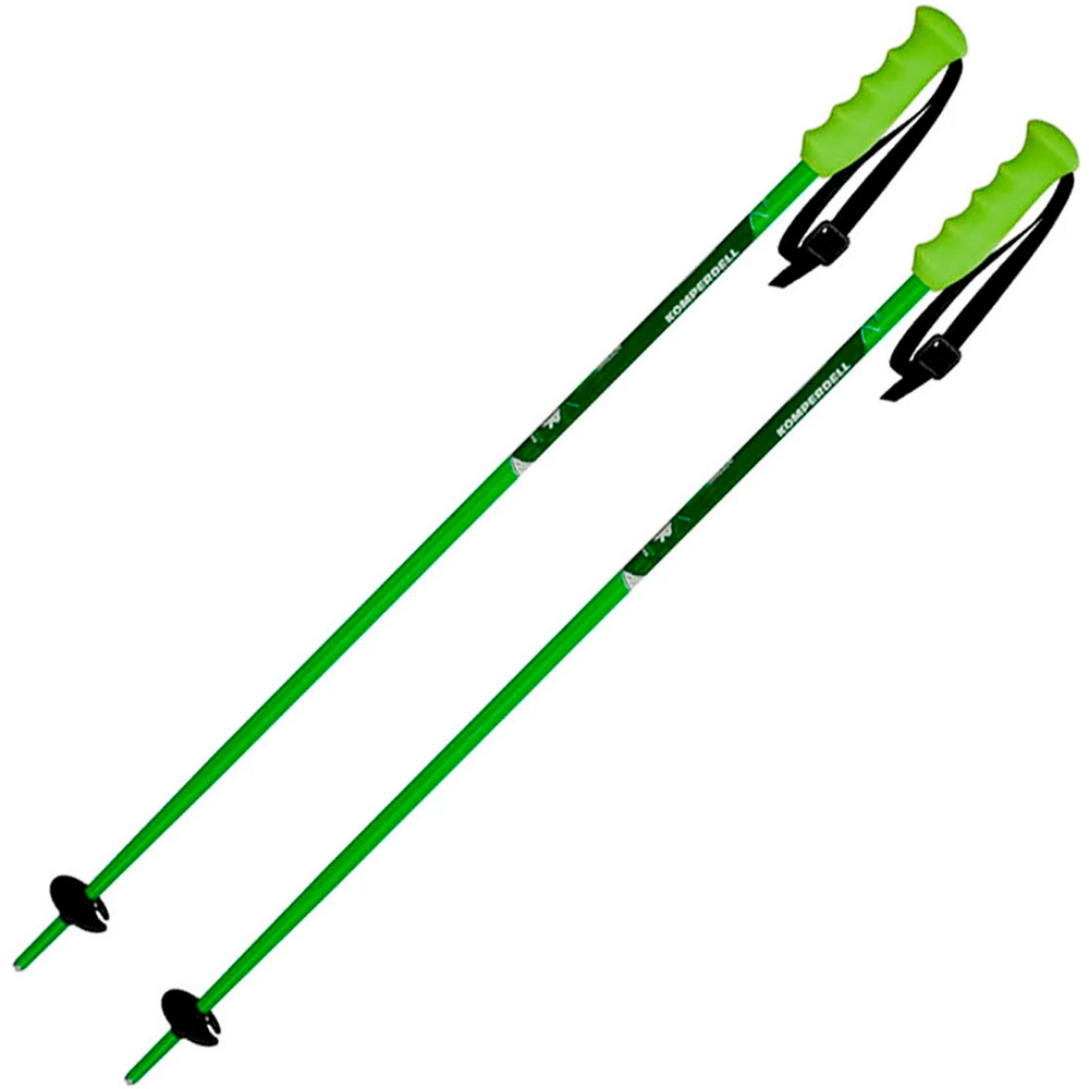 Komperdell bastones esquí infantil Evergreen vista frontal