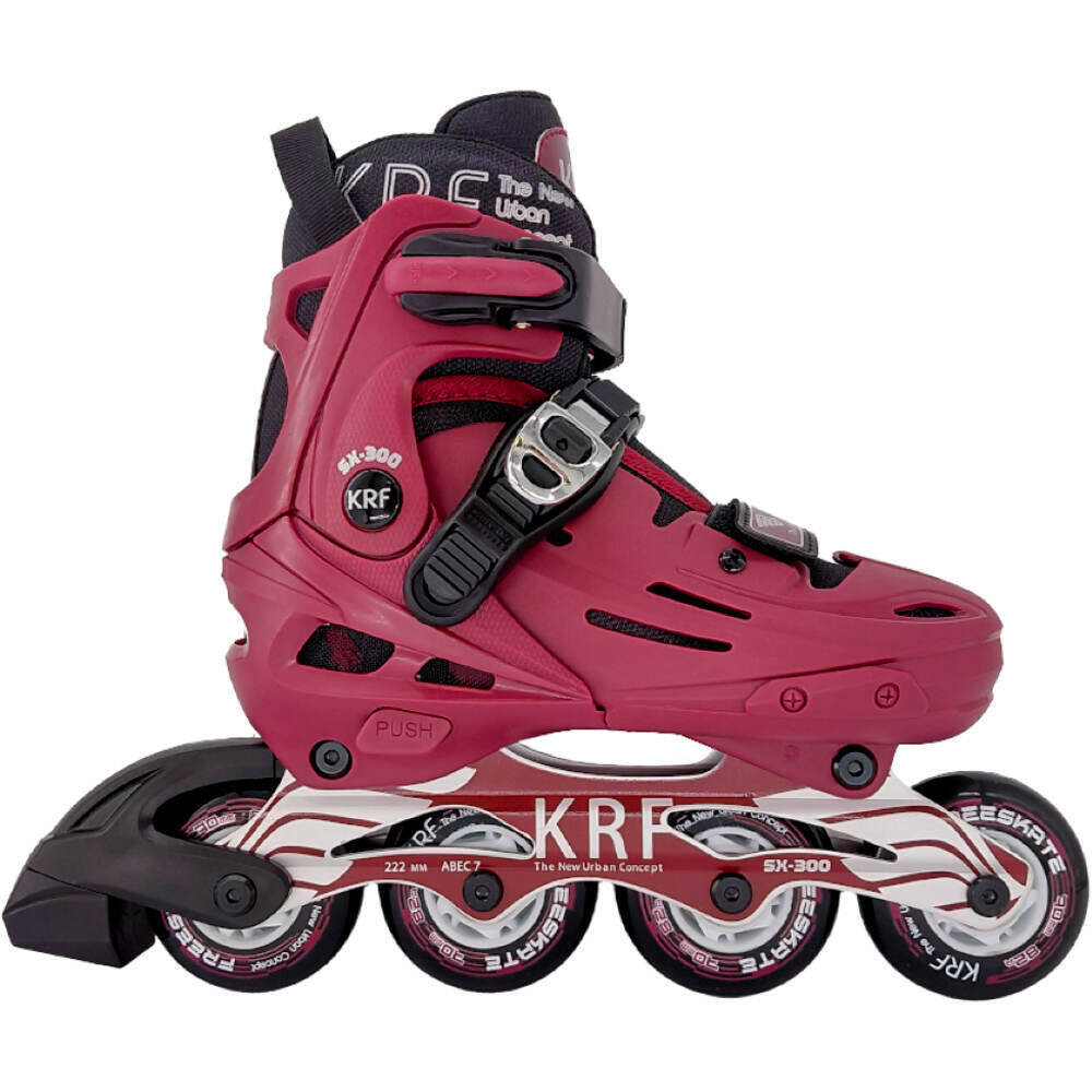 Krf patines infantiles PATIN B FRS SX-300 BORDEAUX vista frontal
