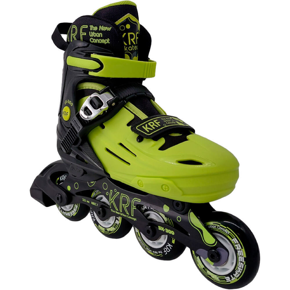 Krf patines infantiles PATIN B FRS SX-300 FLUOR GREEN 01