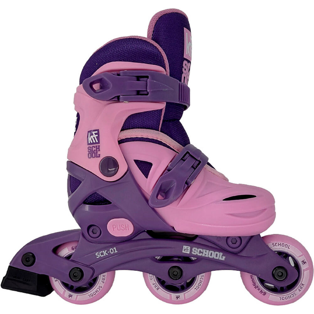 Krf patines infantiles PATIN INLINE SCHOOL ADJUST SCK-01 vista frontal