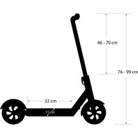 Krf patinete SCOOTER URBAN CITY 145 W/BRAKE SILVER 03