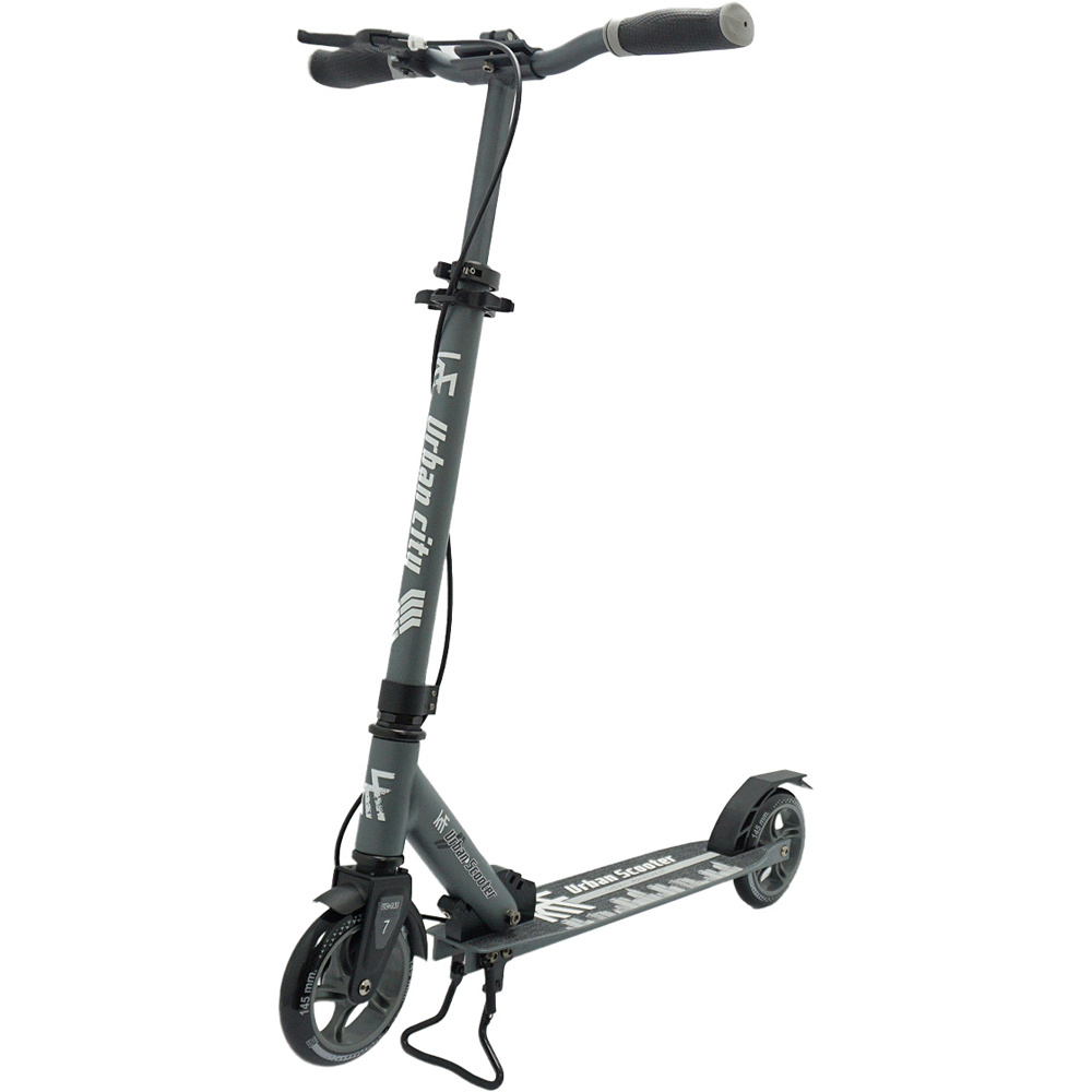 Krf patinete SCOOTER URBAN CITY 145 W/BRAKE SILVER vista frontal