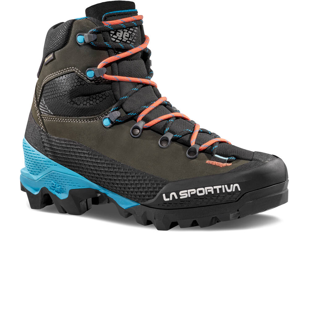 La Sportiva bota montaña cuero mujer Aequilibrium LT Woman GTX lateral interior