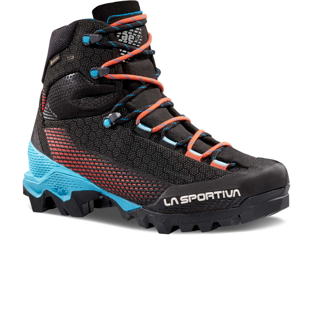 La Sportiva bota montaña cuero mujer Aequilibrium ST Woman GTX lateral interior