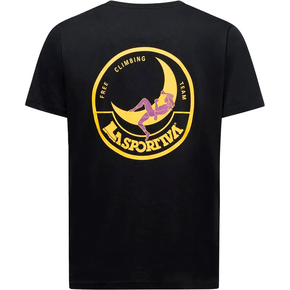 La Sportiva camiseta montaña manga corta hombre Climbing on the Moon T-Shirt M vista trasera