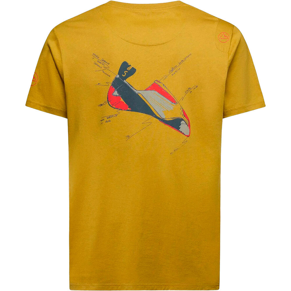 La Sportiva camiseta montaña manga corta hombre Mantra T-Shirt M vista trasera