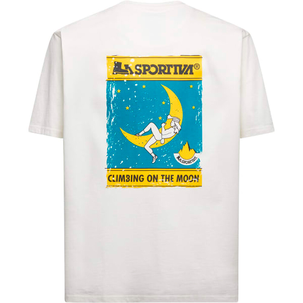 La Sportiva camiseta montaña manga corta hombre Moon Climb T-Shirt M vista trasera