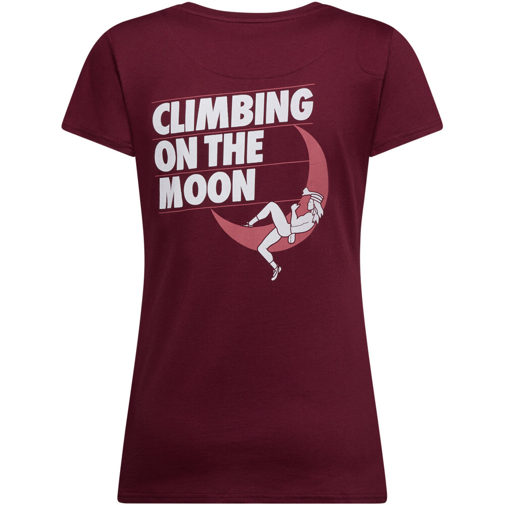 La Sportiva camiseta montaña manga corta mujer Moon Rock T-Shirt W vista trasera