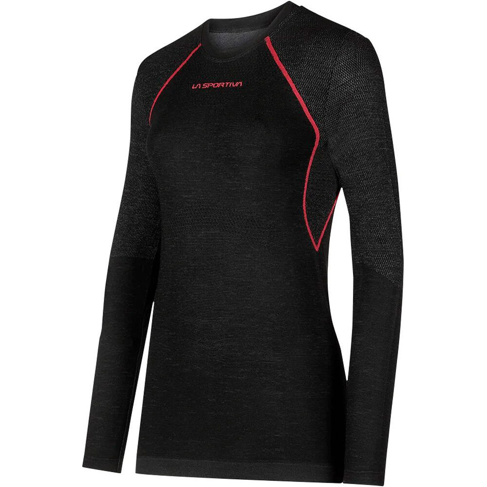La Sportiva camiseta térmica manga larga mujer Wool40 Aero Longsleeve W vista frontal