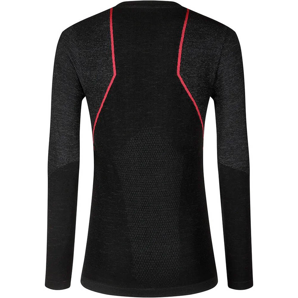 La Sportiva camiseta térmica manga larga mujer Wool40 Aero Longsleeve W vista trasera