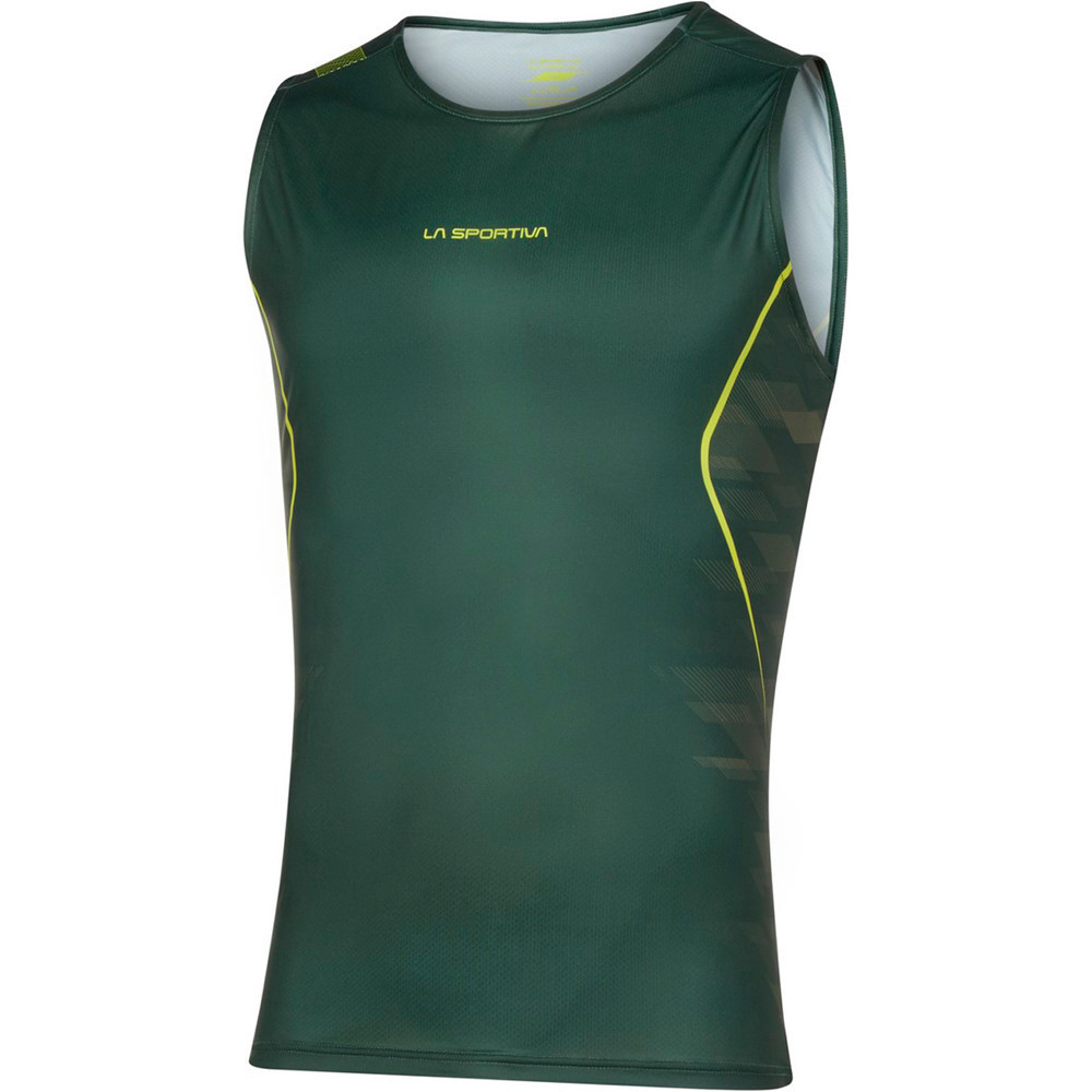La Sportiva camisetas trail running tirantes hombre Pacer Tank M vista frontal