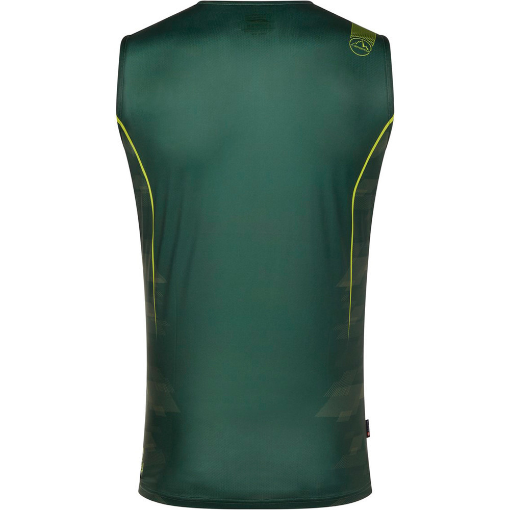 La Sportiva camisetas trail running tirantes hombre Pacer Tank M vista trasera