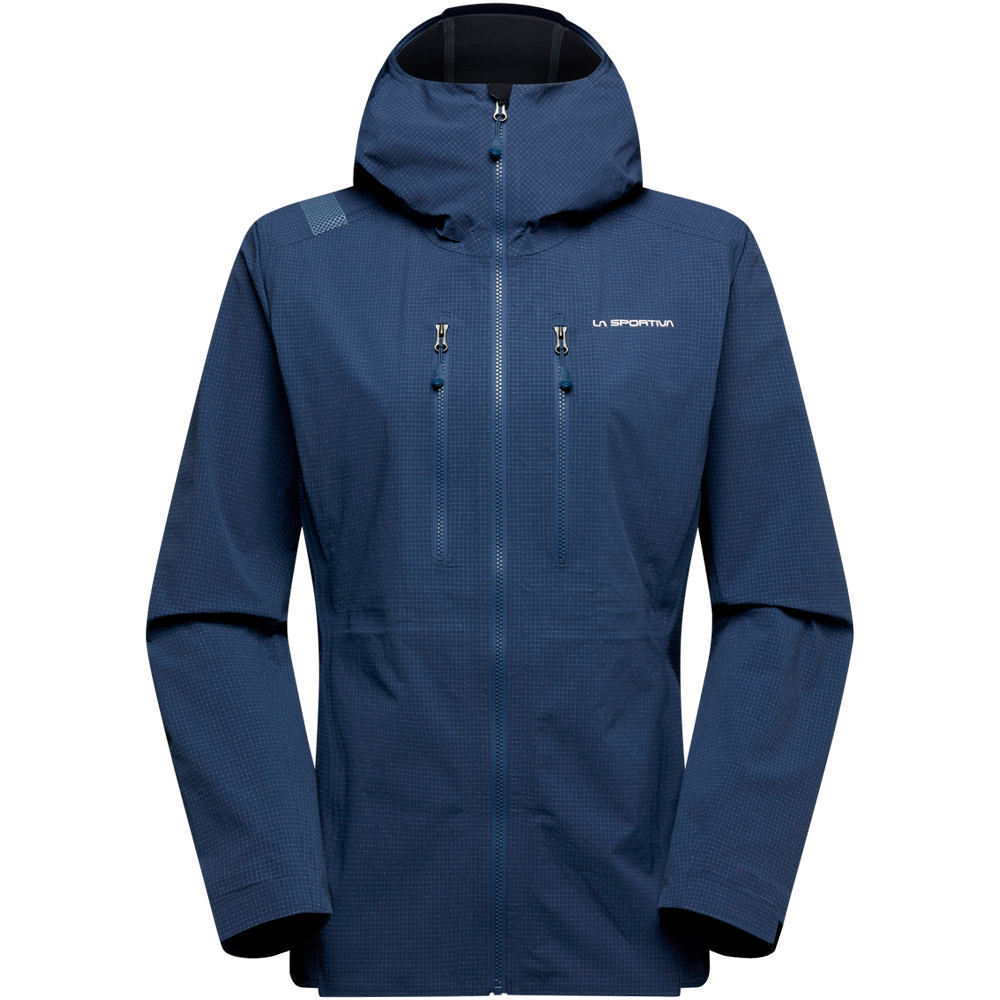 La Sportiva chaqueta impermeable mujer Helixir Shell Jkt W vista frontal