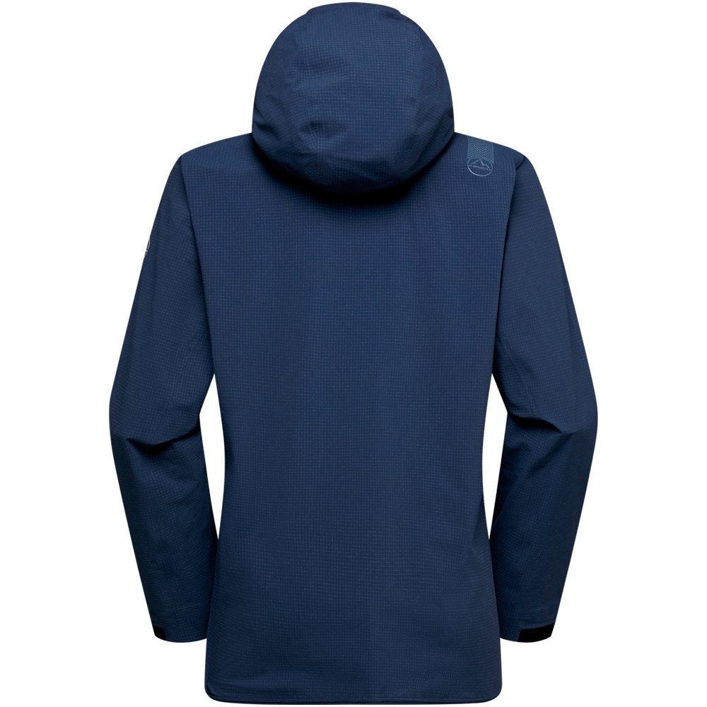 La Sportiva chaqueta impermeable mujer Helixir Shell Jkt W vista trasera