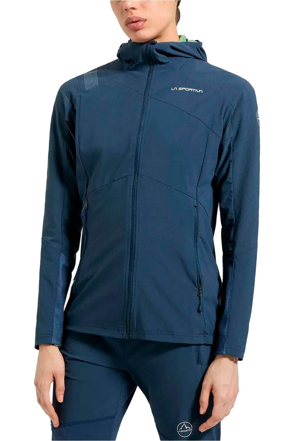 La Sportiva chaqueta outdoor mujer Aequilibrium Speed Jkt W vista frontal