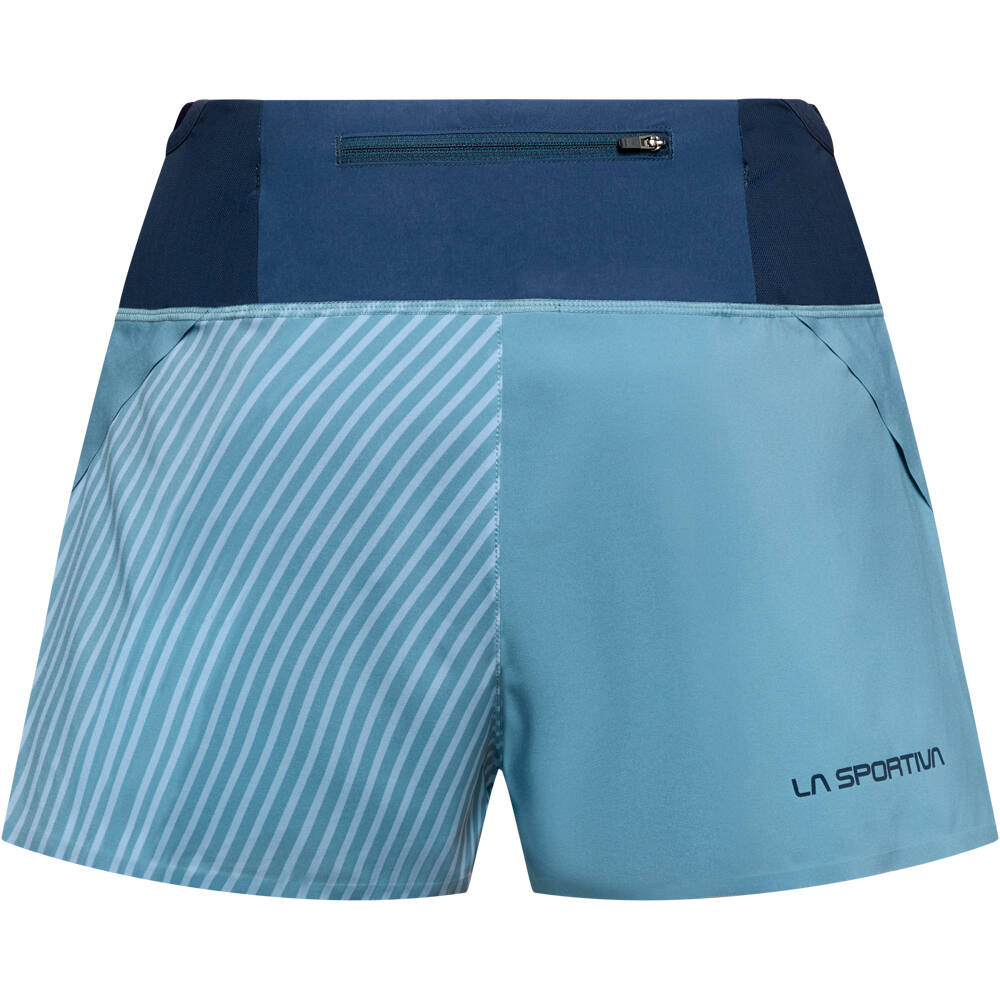La Sportiva pantalón running mujer Flow 3 Short W vista trasera