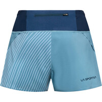 La Sportiva pantalón running mujer Flow 3 Short W vista trasera