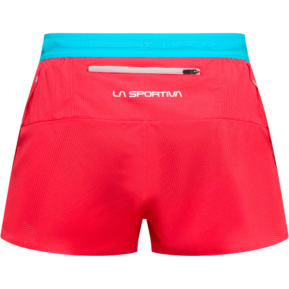 La Sportiva pantalón running mujer Pure 3 Short W vista trasera