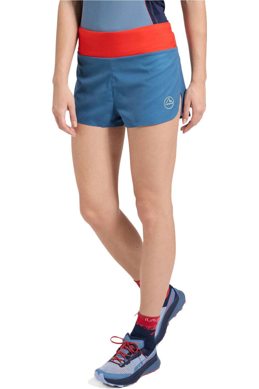 La Sportiva pantalones cortos trail running mujer Freccia Short W vista frontal