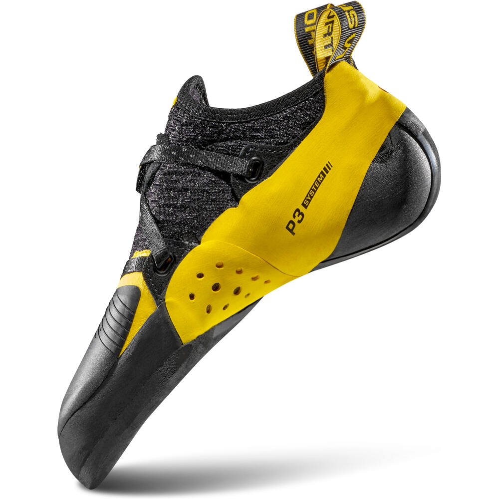 La Sportiva pies de gato Solution Comp vista trasera