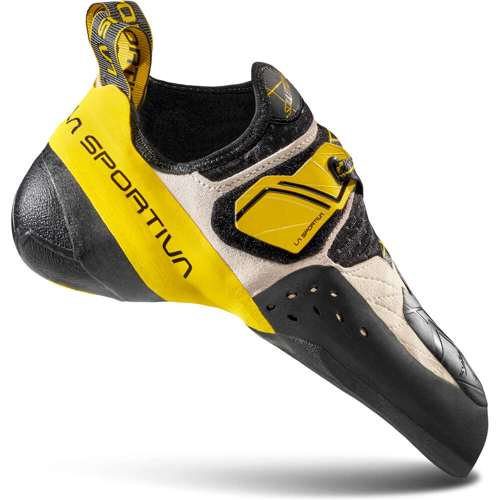 La Sportiva pies de gato Solution lateral exterior
