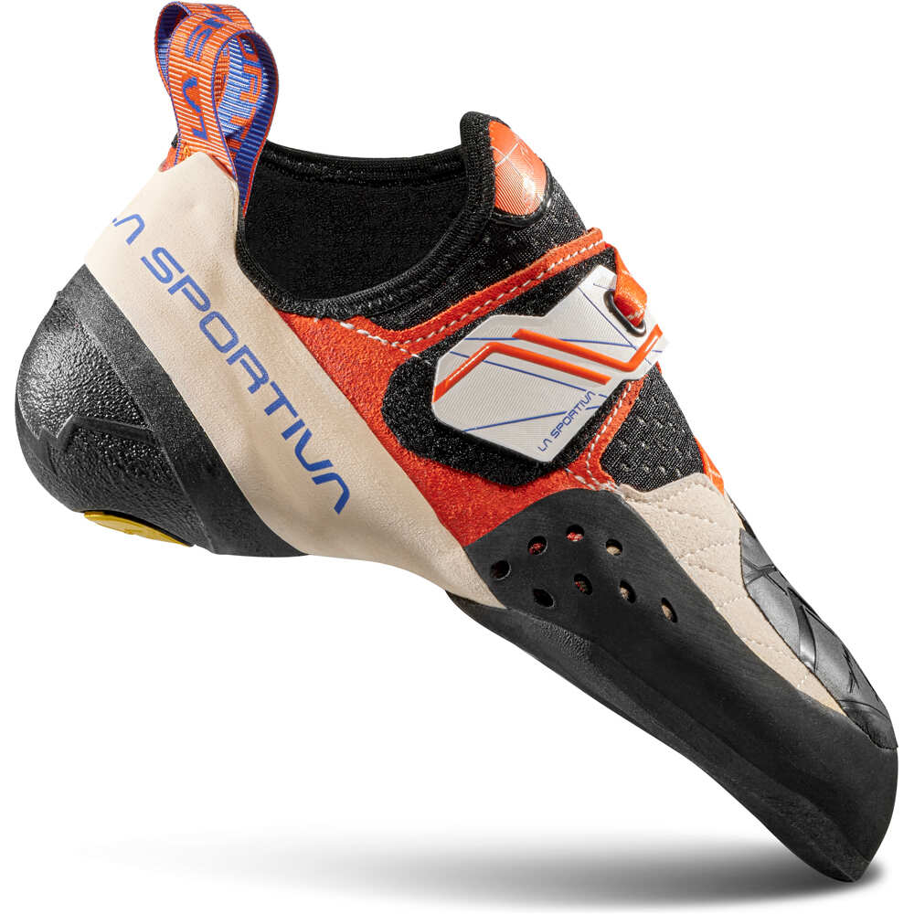 La Sportiva pies de gato Solution Woman lateral exterior