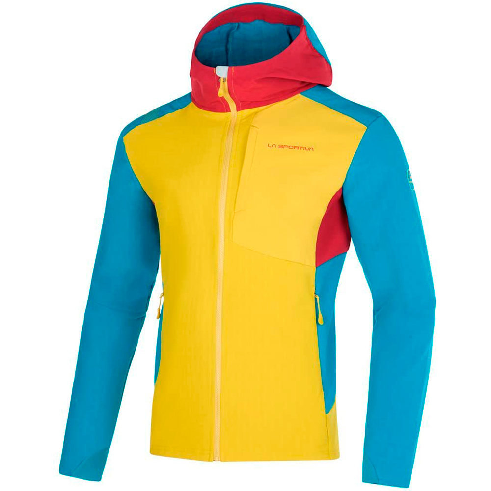 La Sportiva textil travesia Descender Storm Jkt M vista frontal