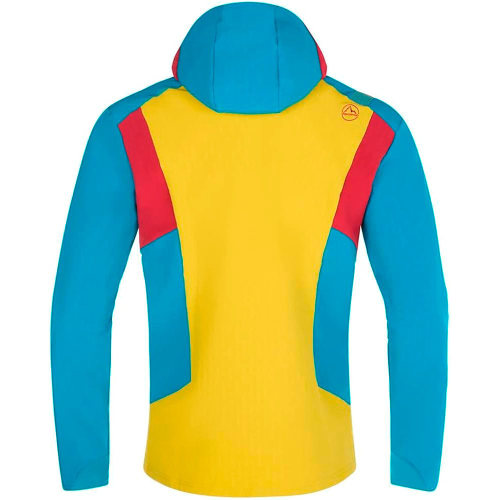 La Sportiva textil travesia Descender Storm Jkt M vista trasera