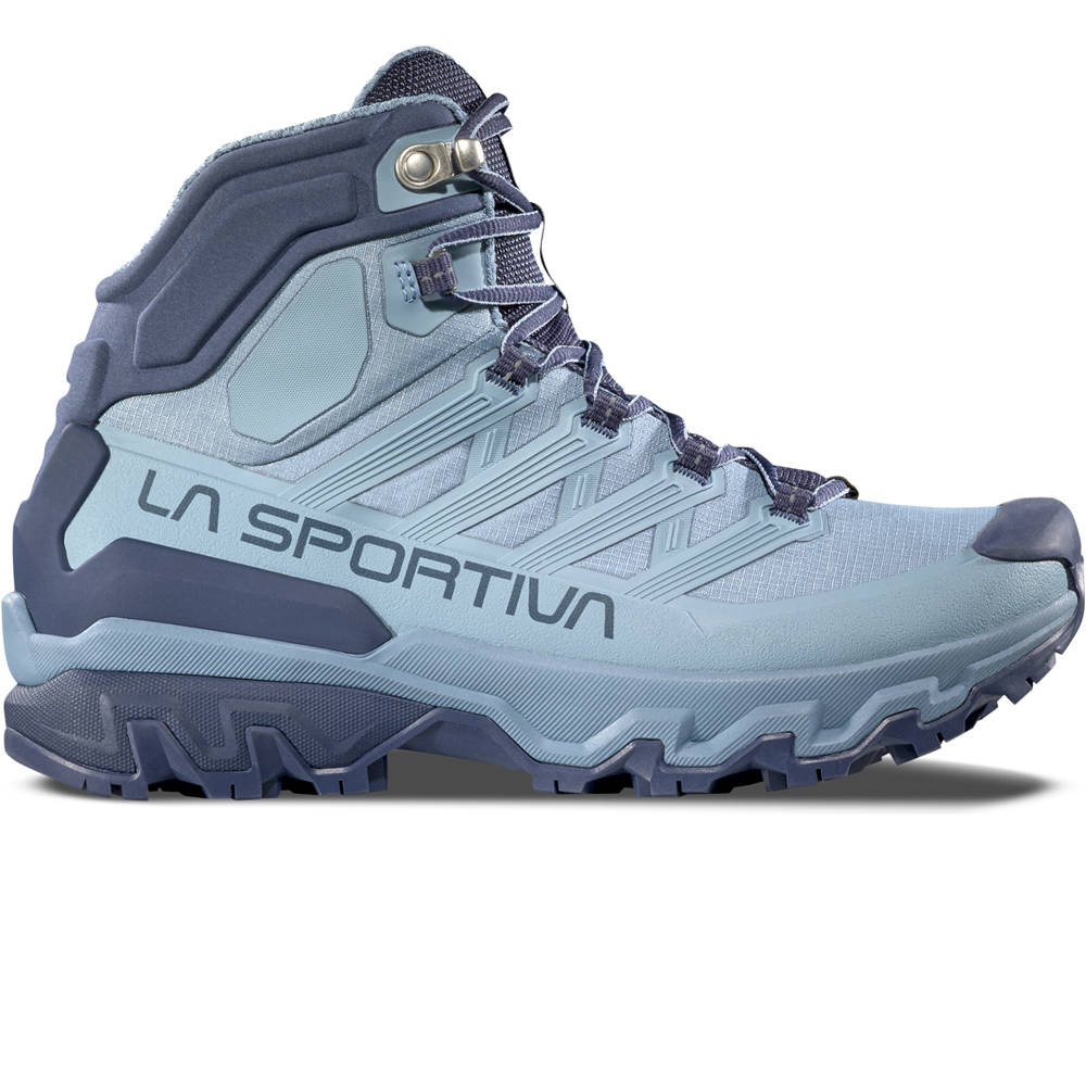 La Sportiva zapatilla trekking mujer Ultra Raptor 3 Mid Woman GTX lateral exterior
