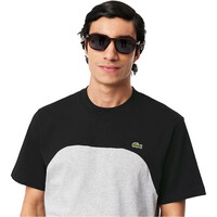 Lacoste camiseta manga corta hombre Tee-shirt bloq vista detalle